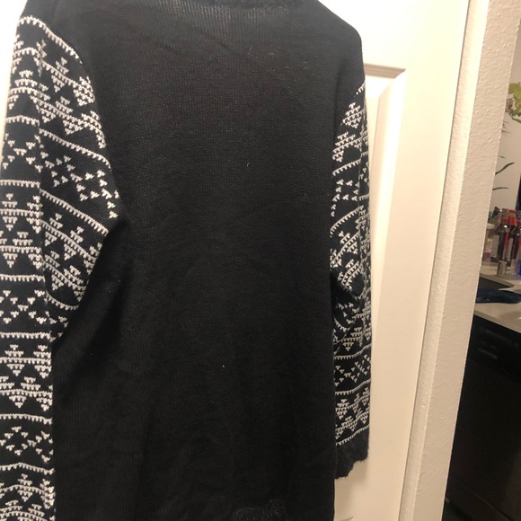 Holiday Time Christmas Sweater Reindeer Party Pullover Multicolor Sz 1X(16W/18W) - Picture 4 of 13